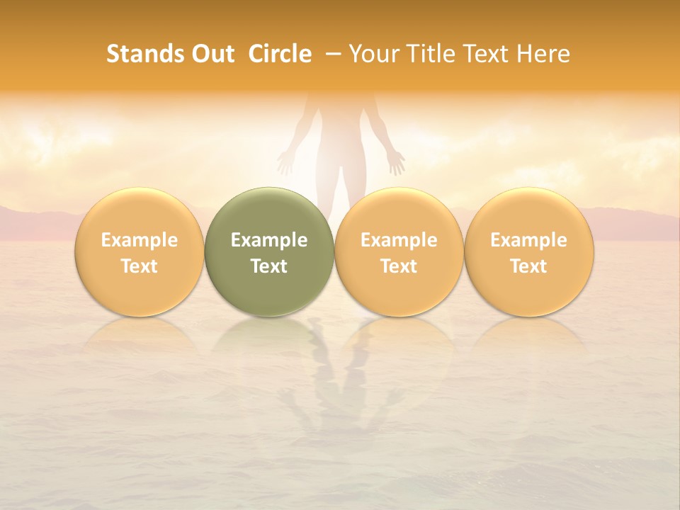 Concentration Balance Calm PowerPoint Template