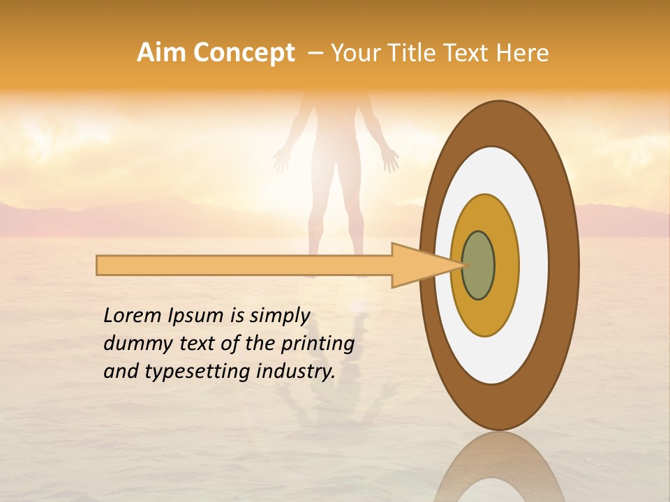 Concentration Balance Calm PowerPoint Template