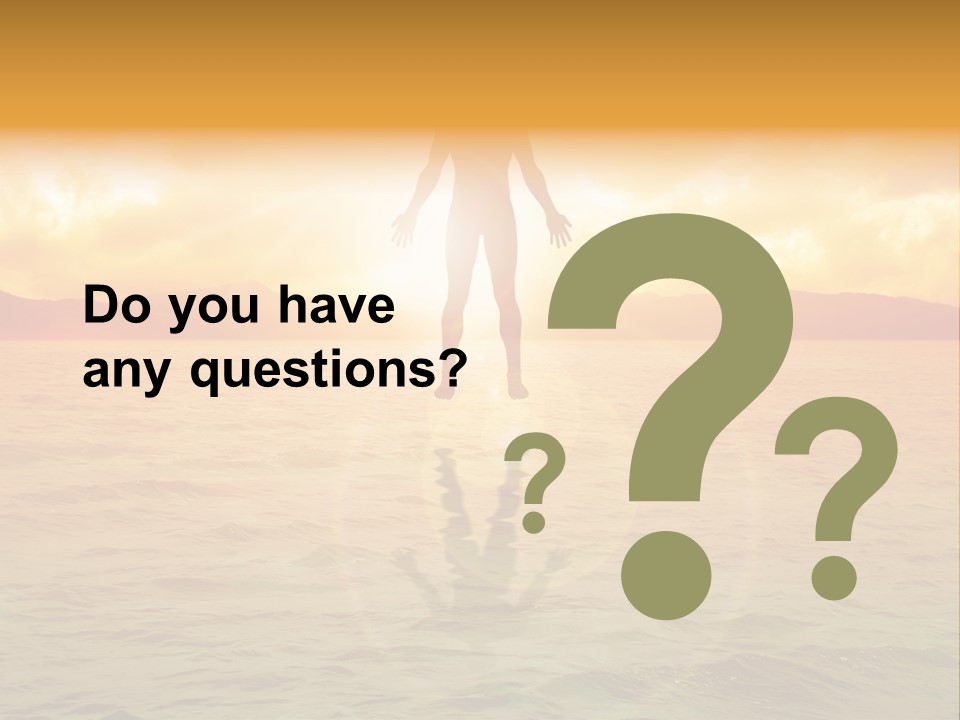 Concentration Balance Calm PowerPoint Template