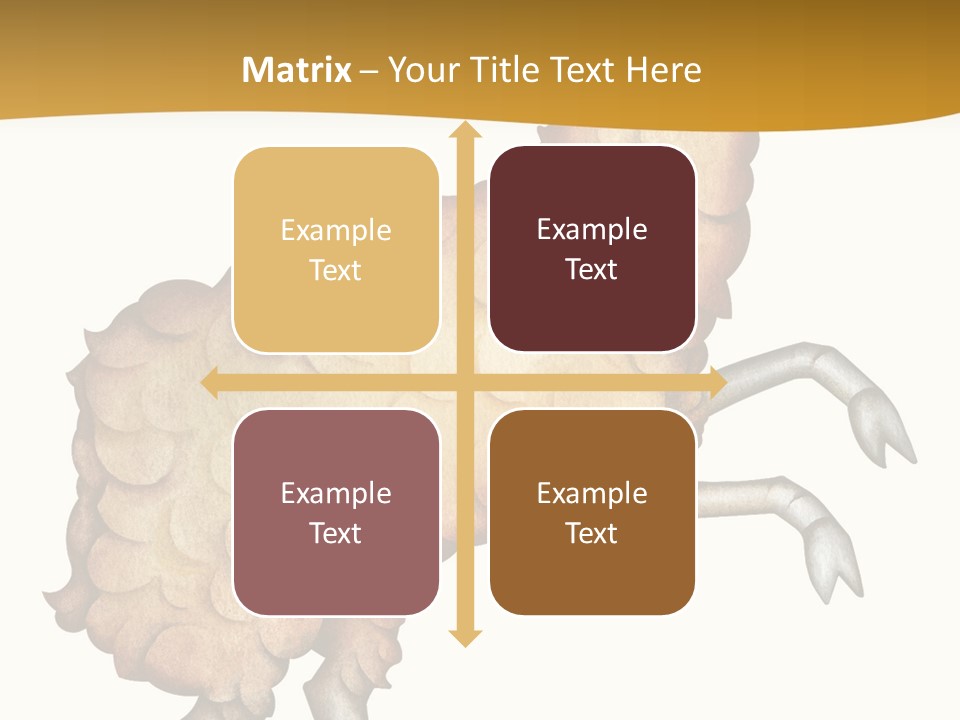 Horoscope Pisces Cancer PowerPoint Template