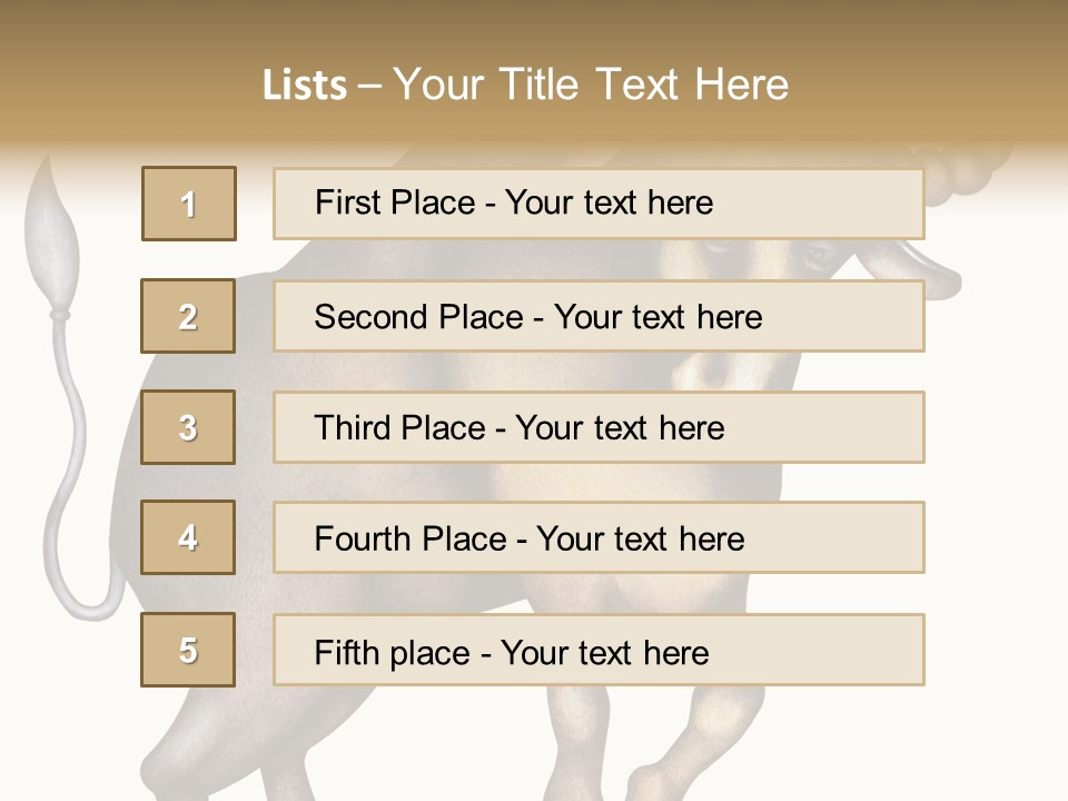 Taurus Virgo Cancer PowerPoint Template