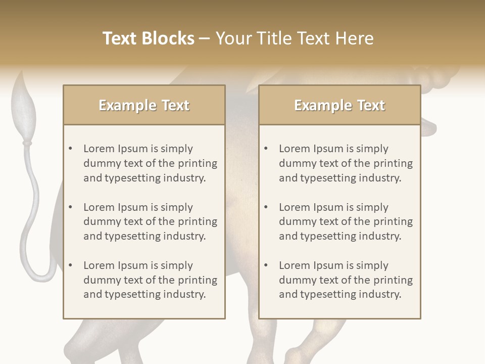 Taurus Virgo Cancer PowerPoint Template