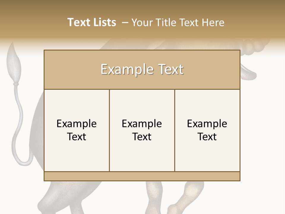 Taurus Virgo Cancer PowerPoint Template