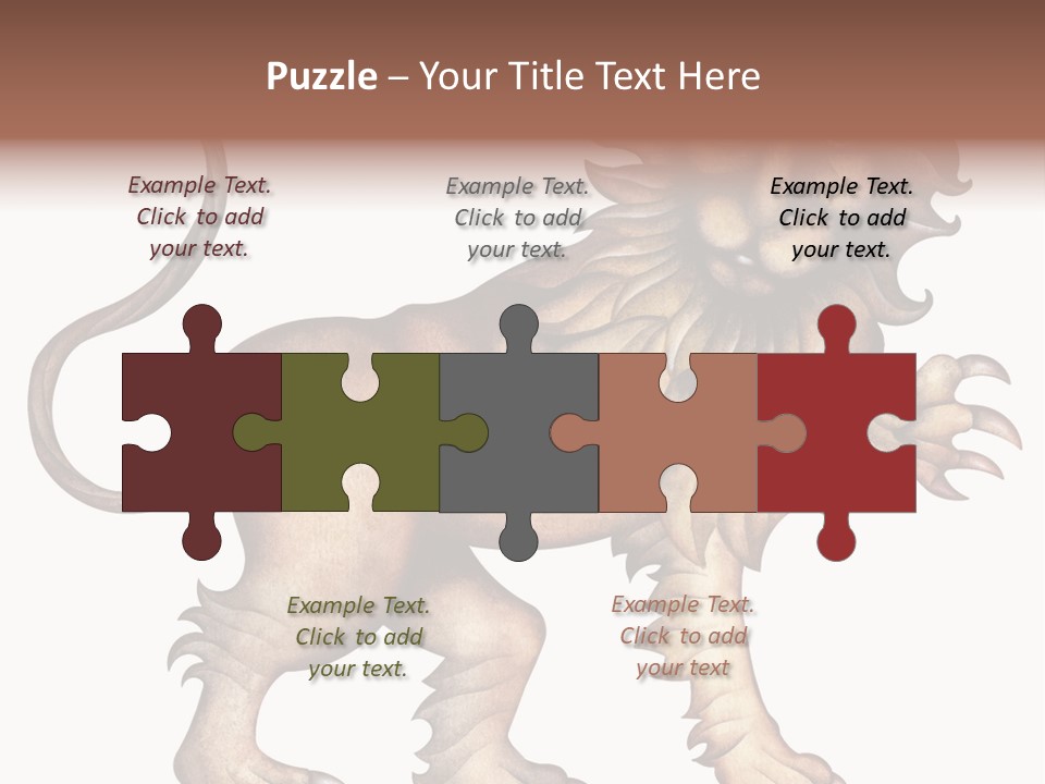 Scorpio Aries Sign PowerPoint Template