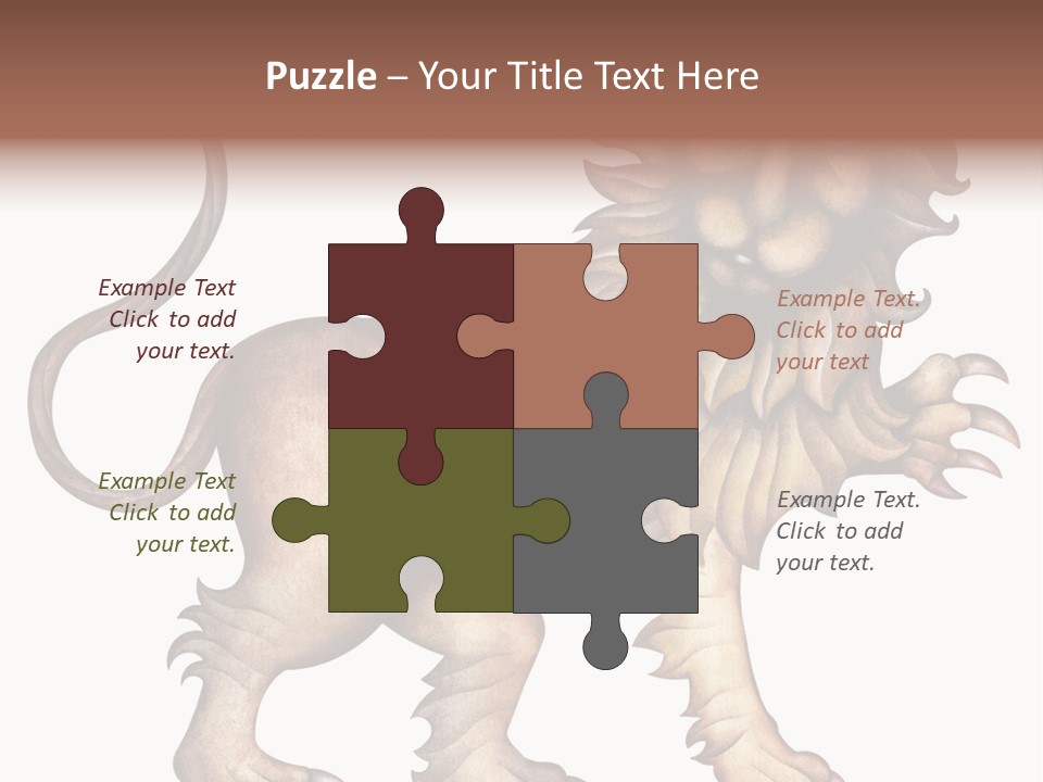 Scorpio Aries Sign PowerPoint Template