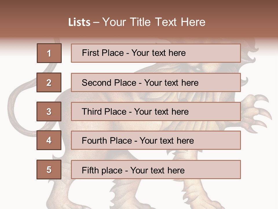 Scorpio Aries Sign PowerPoint Template