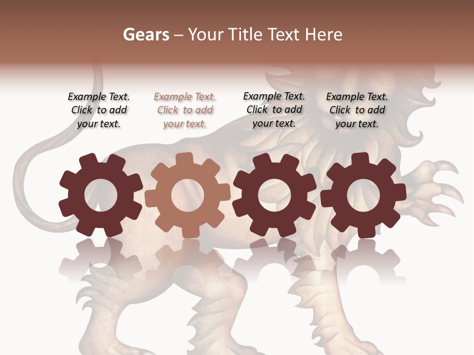 Scorpio Aries Sign PowerPoint Template