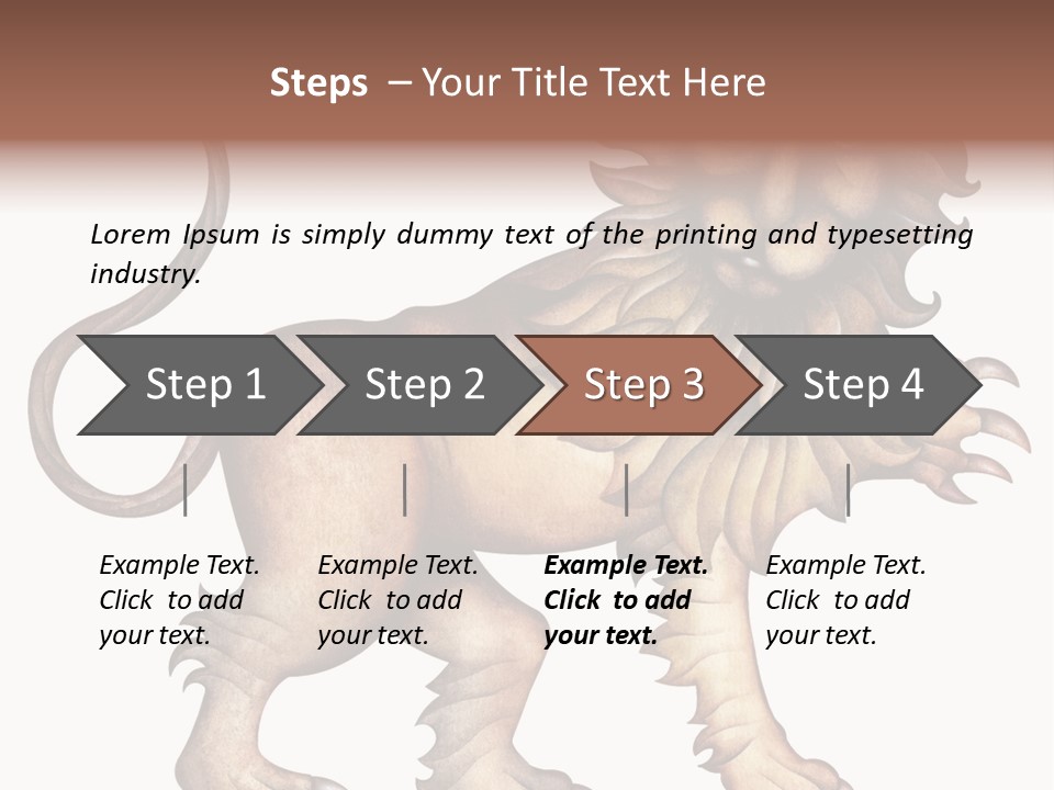 Scorpio Aries Sign PowerPoint Template