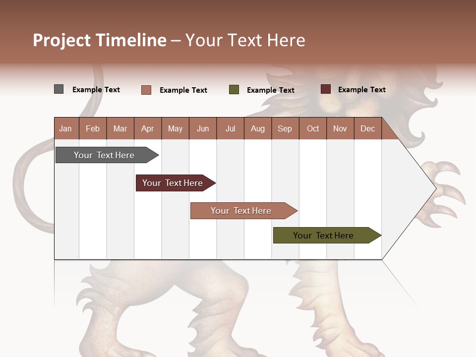 Scorpio Aries Sign PowerPoint Template