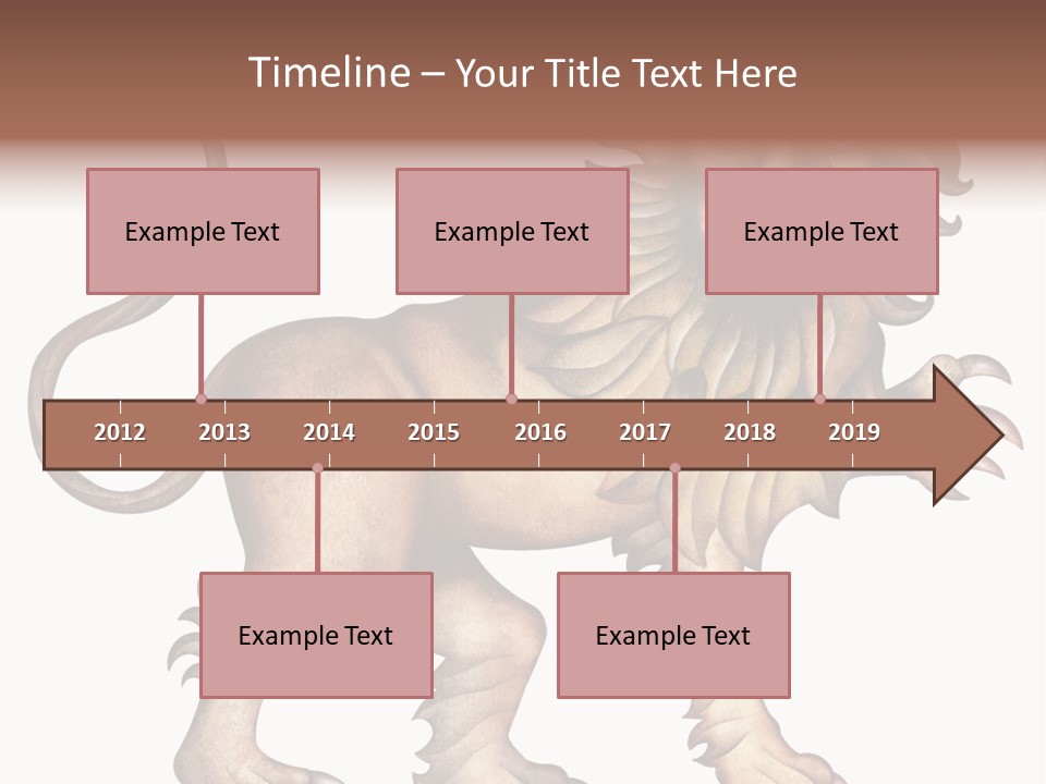 Scorpio Aries Sign PowerPoint Template
