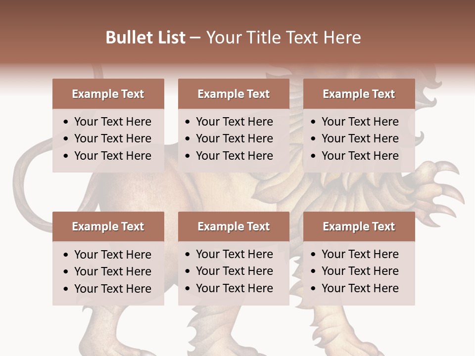 Scorpio Aries Sign PowerPoint Template