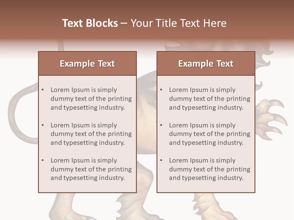 Scorpio Aries Sign PowerPoint Template
