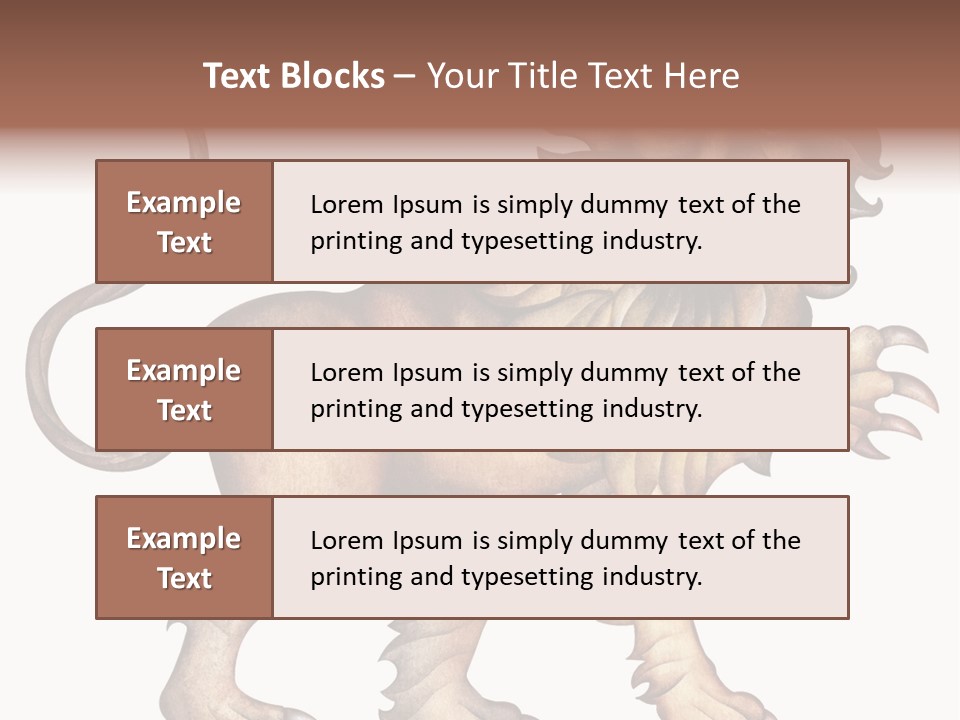 Scorpio Aries Sign PowerPoint Template