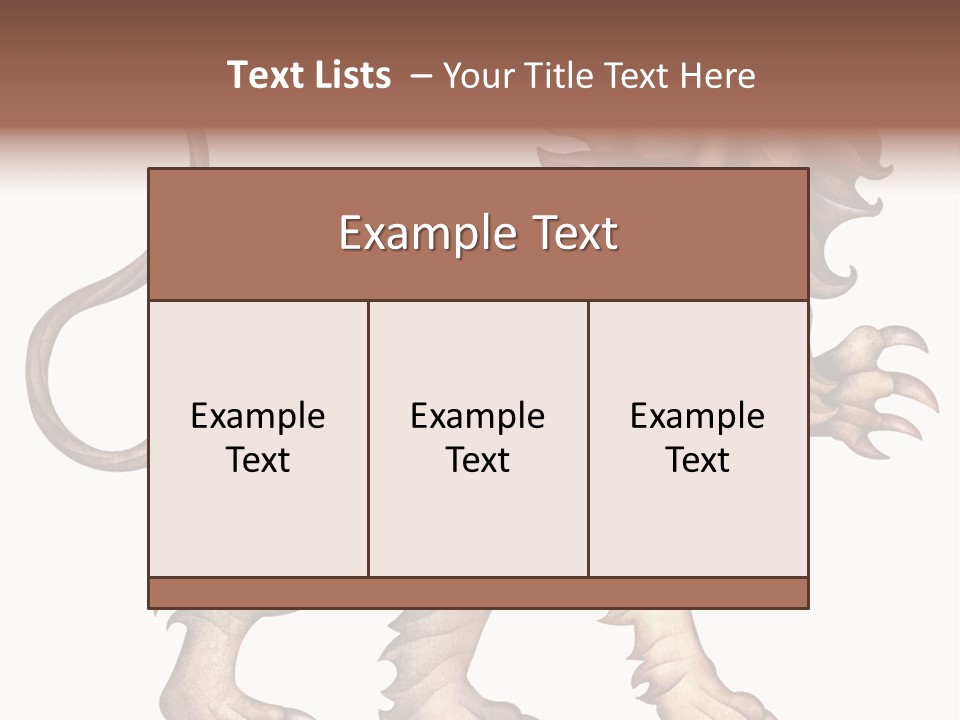 Scorpio Aries Sign PowerPoint Template