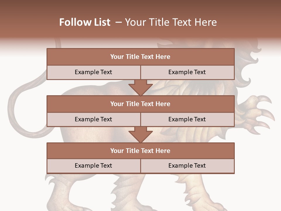 Scorpio Aries Sign PowerPoint Template