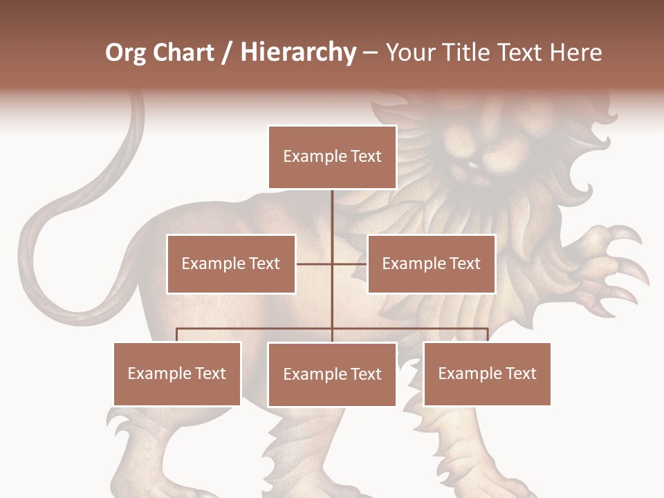 Scorpio Aries Sign PowerPoint Template