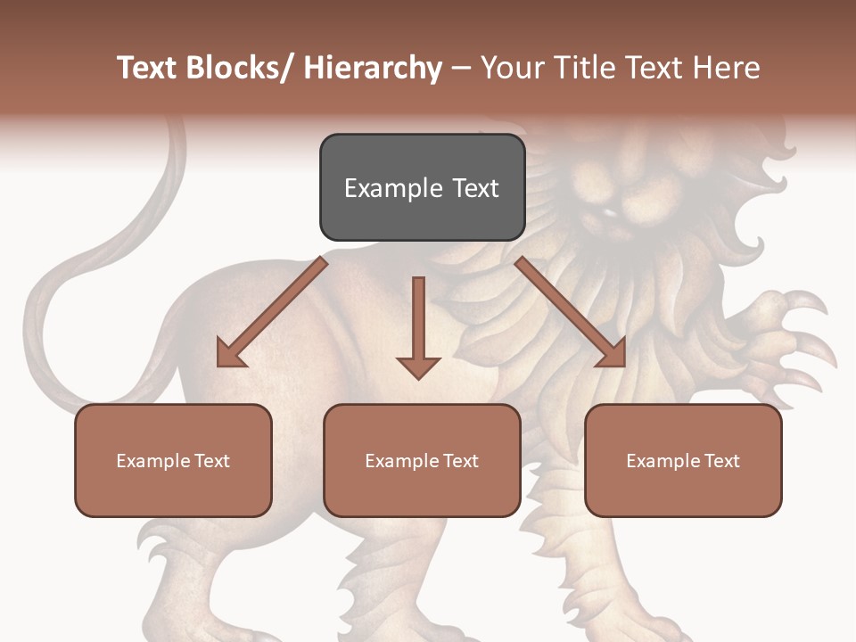 Scorpio Aries Sign PowerPoint Template