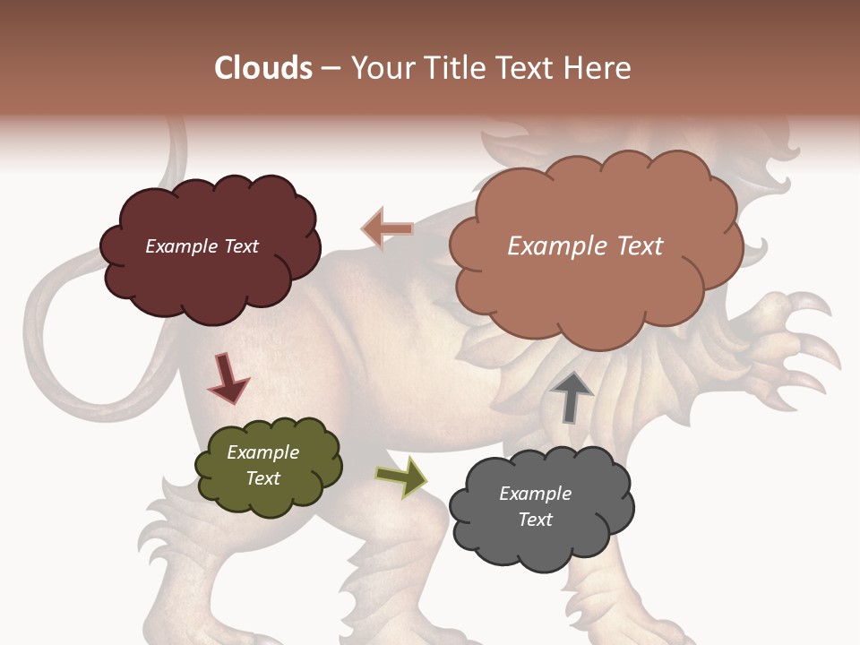 Scorpio Aries Sign PowerPoint Template