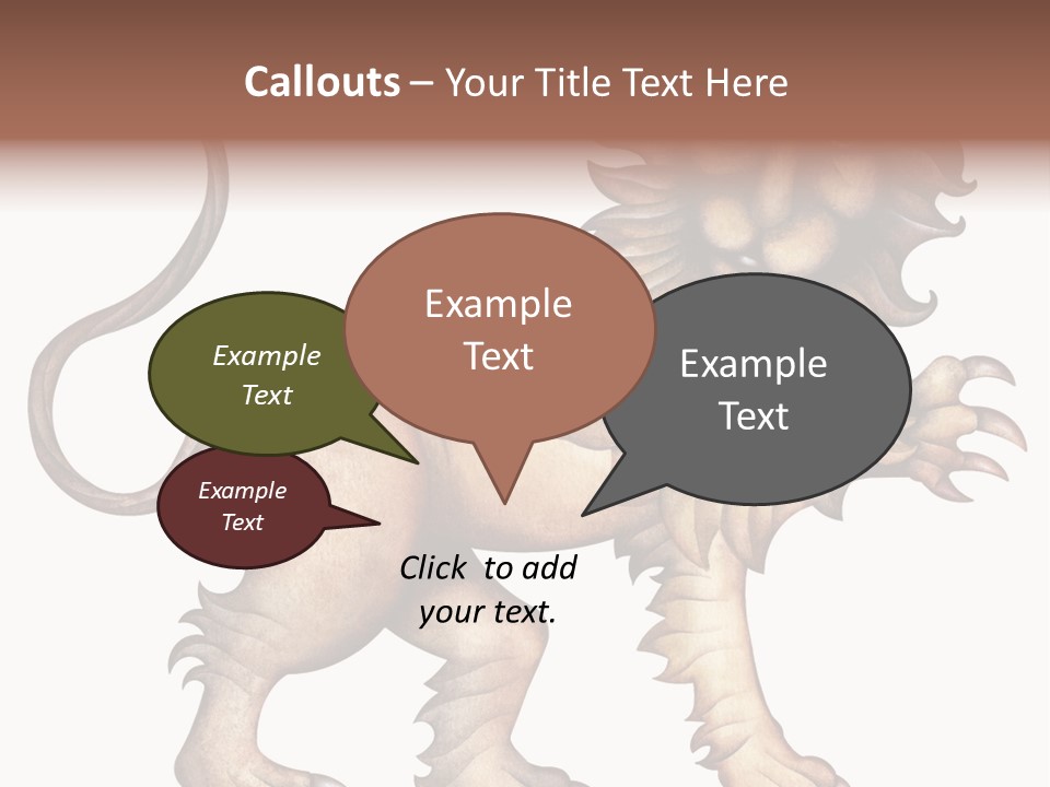 Scorpio Aries Sign PowerPoint Template