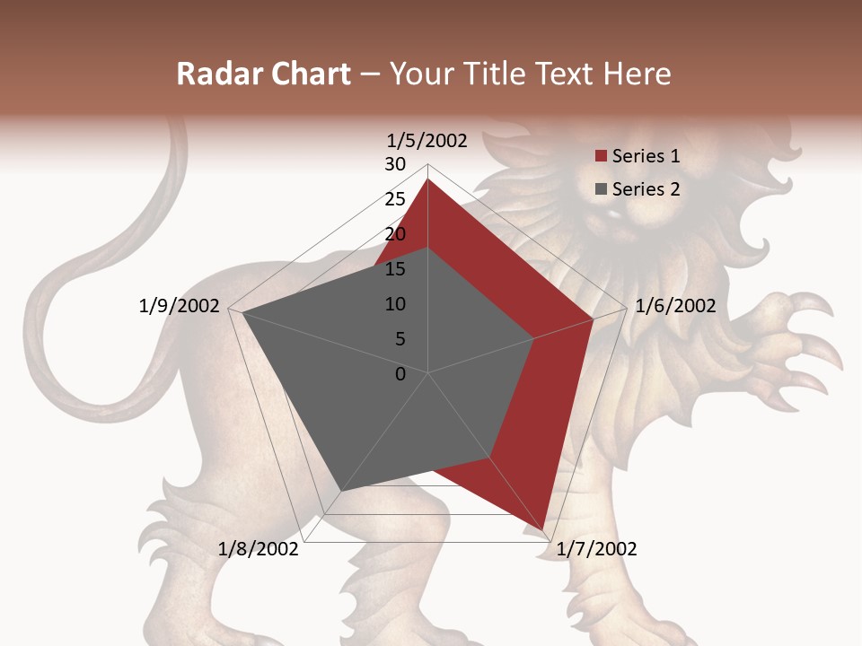 Scorpio Aries Sign PowerPoint Template