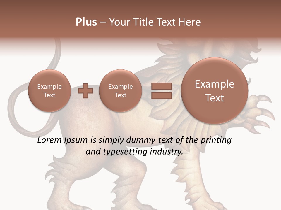 Scorpio Aries Sign PowerPoint Template