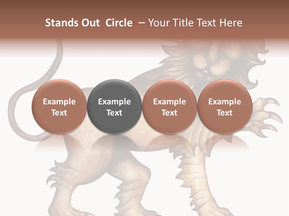 Scorpio Aries Sign PowerPoint Template