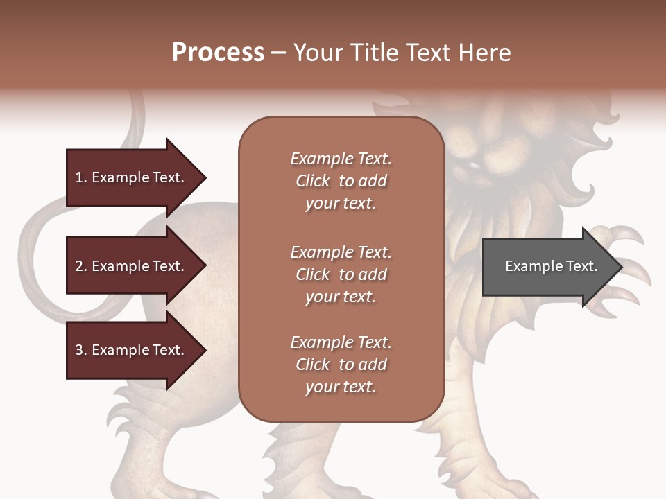 Scorpio Aries Sign PowerPoint Template