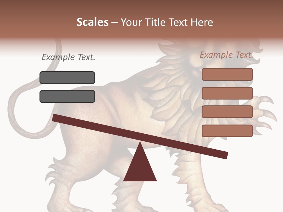 Scorpio Aries Sign PowerPoint Template