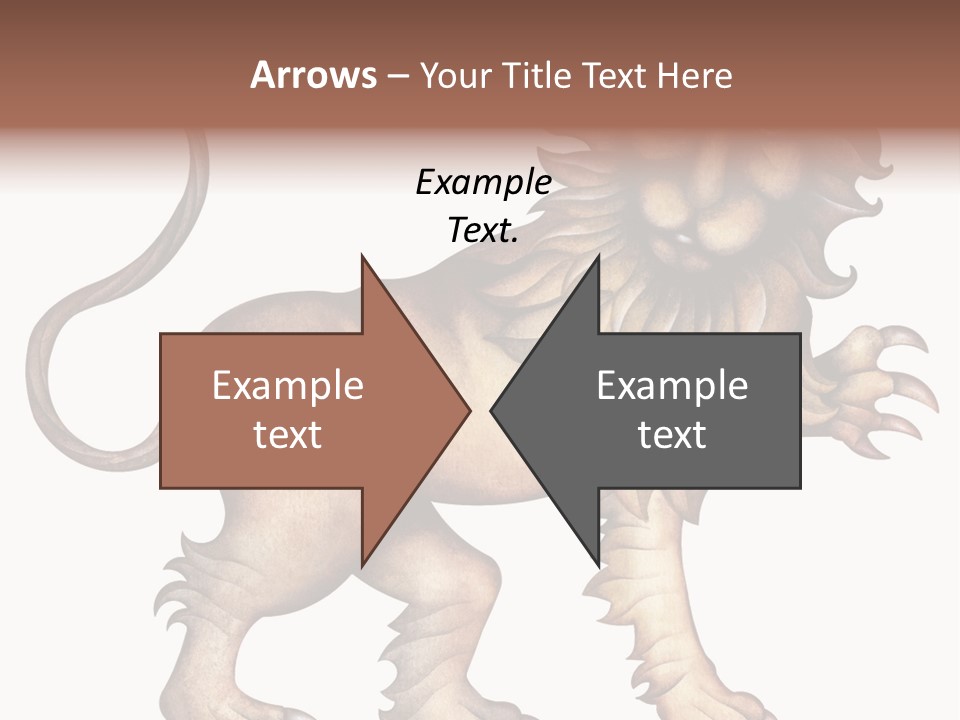 Scorpio Aries Sign PowerPoint Template