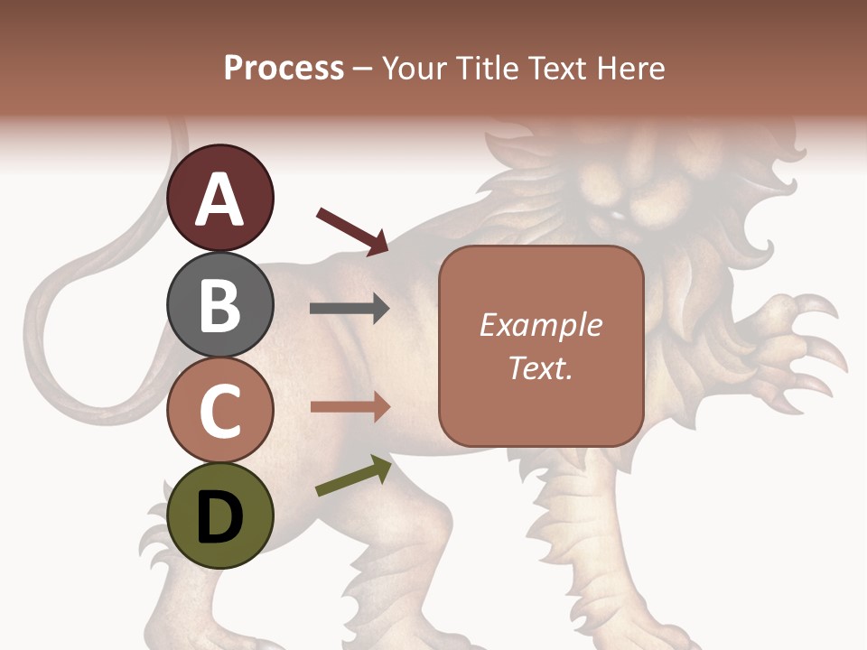 Scorpio Aries Sign PowerPoint Template