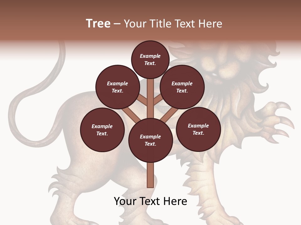 Scorpio Aries Sign PowerPoint Template