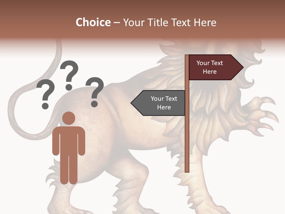 Scorpio Aries Sign PowerPoint Template