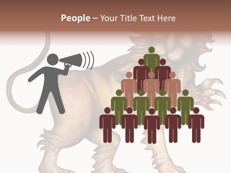 Scorpio Aries Sign PowerPoint Template