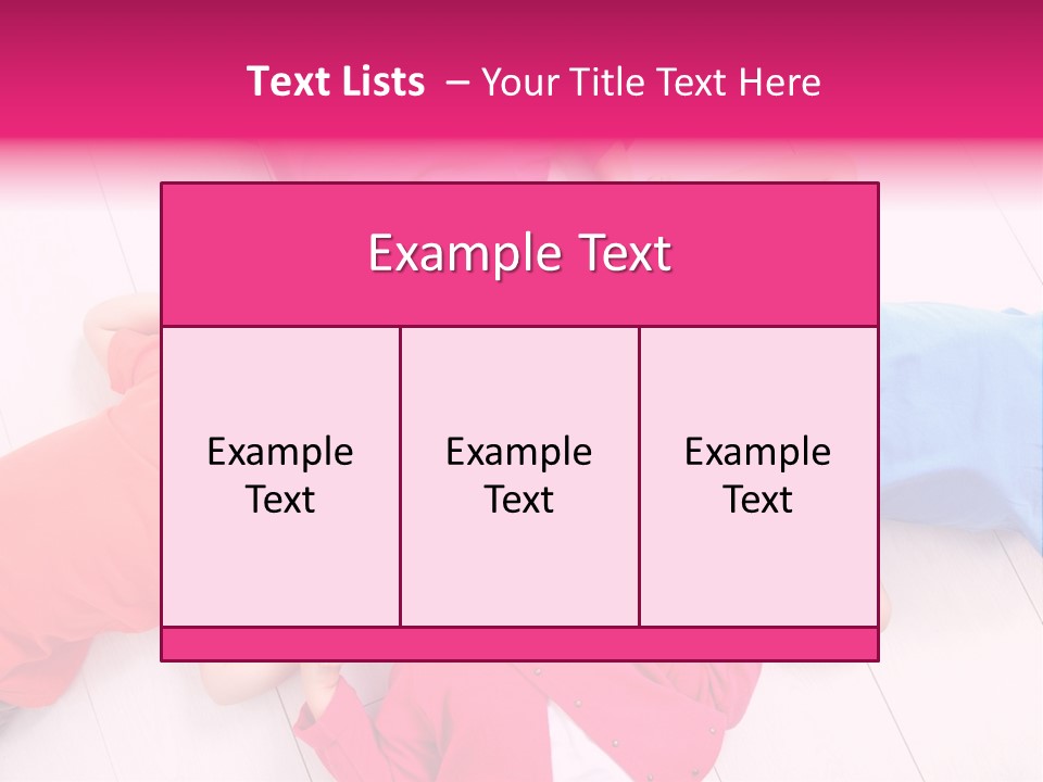 Multi Laughing Little PowerPoint Template