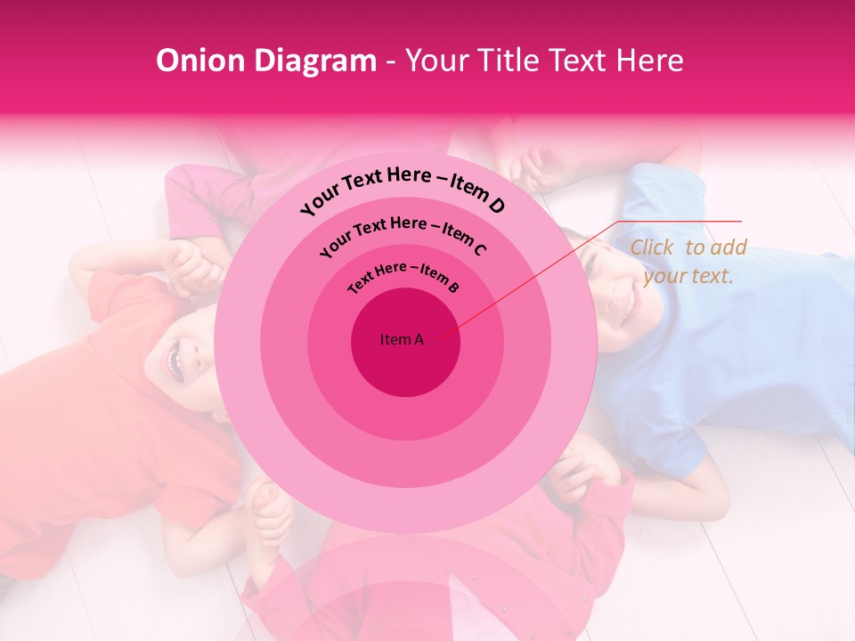 Multi Laughing Little PowerPoint Template