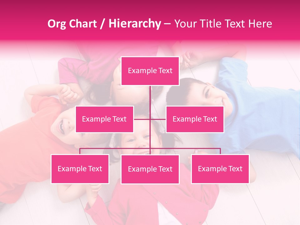 Multi Laughing Little PowerPoint Template