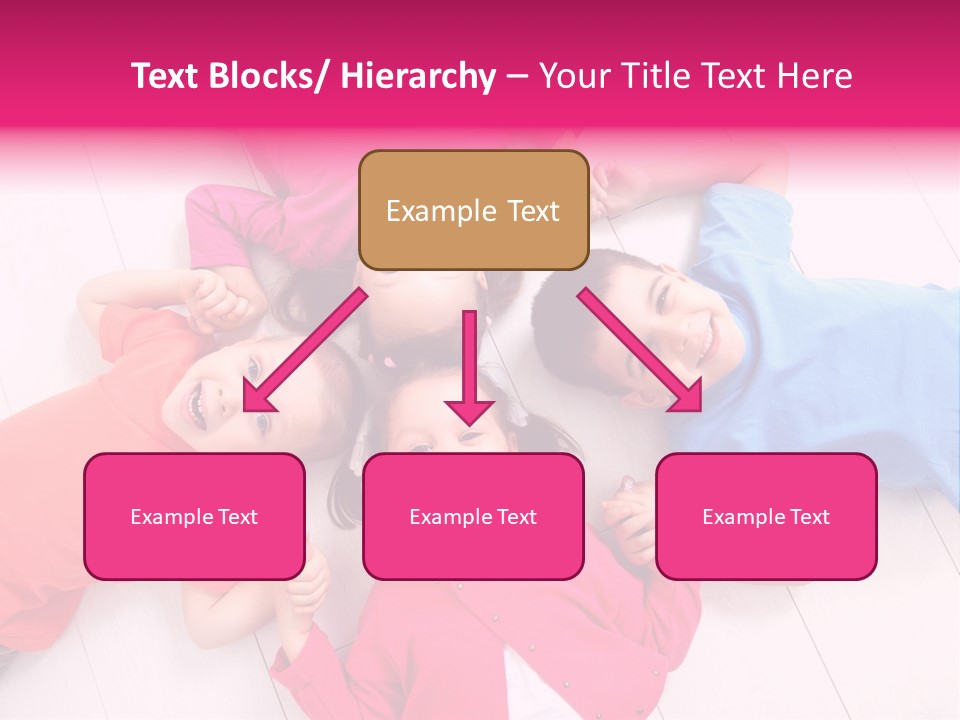 Multi Laughing Little PowerPoint Template