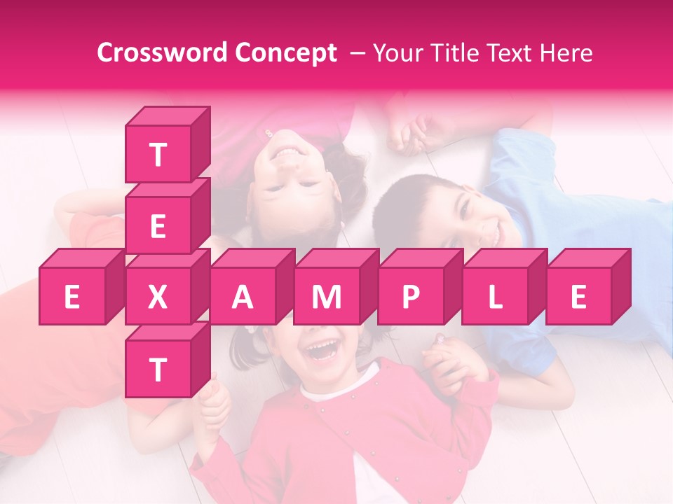 Multi Laughing Little PowerPoint Template