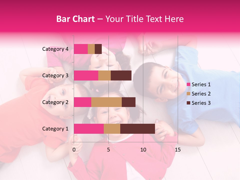 Multi Laughing Little PowerPoint Template