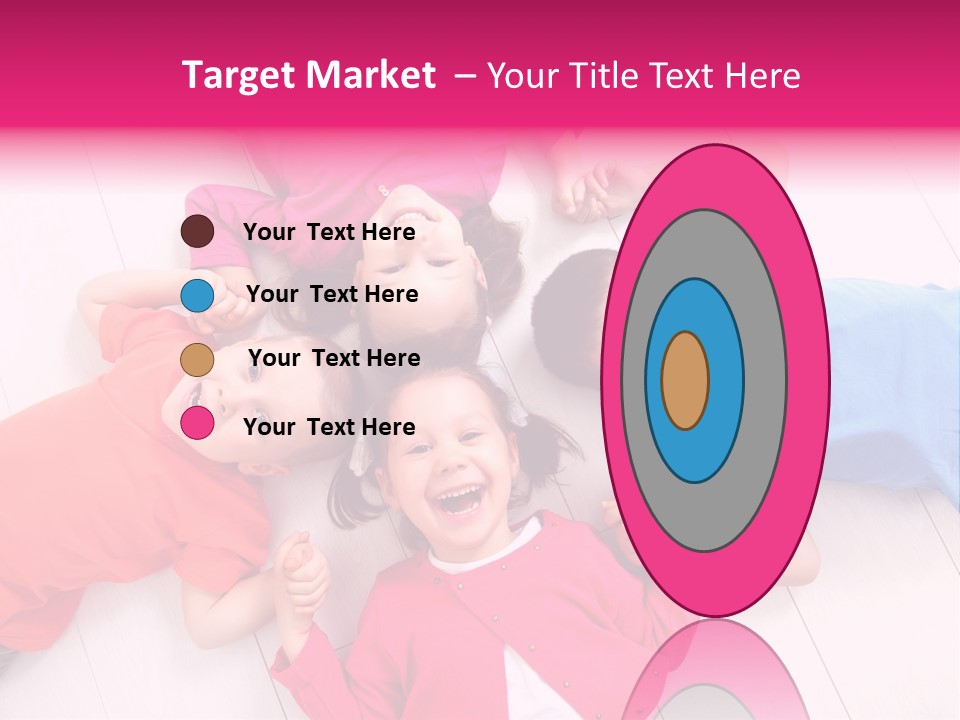 Multi Laughing Little PowerPoint Template