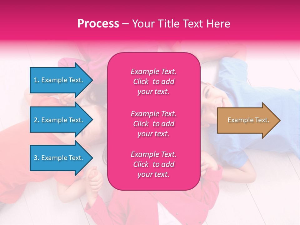Multi Laughing Little PowerPoint Template