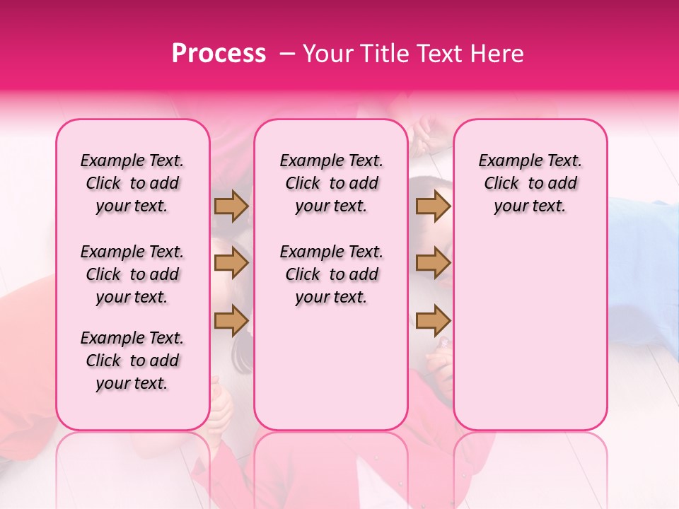 Multi Laughing Little PowerPoint Template