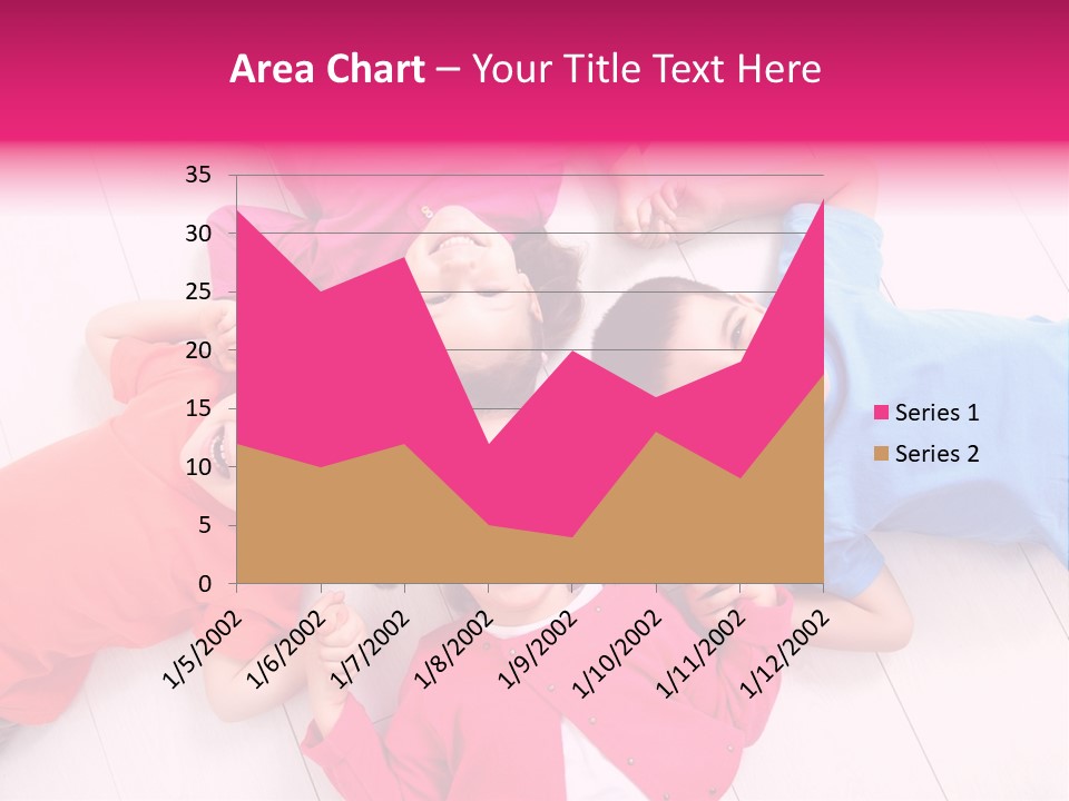 Multi Laughing Little PowerPoint Template