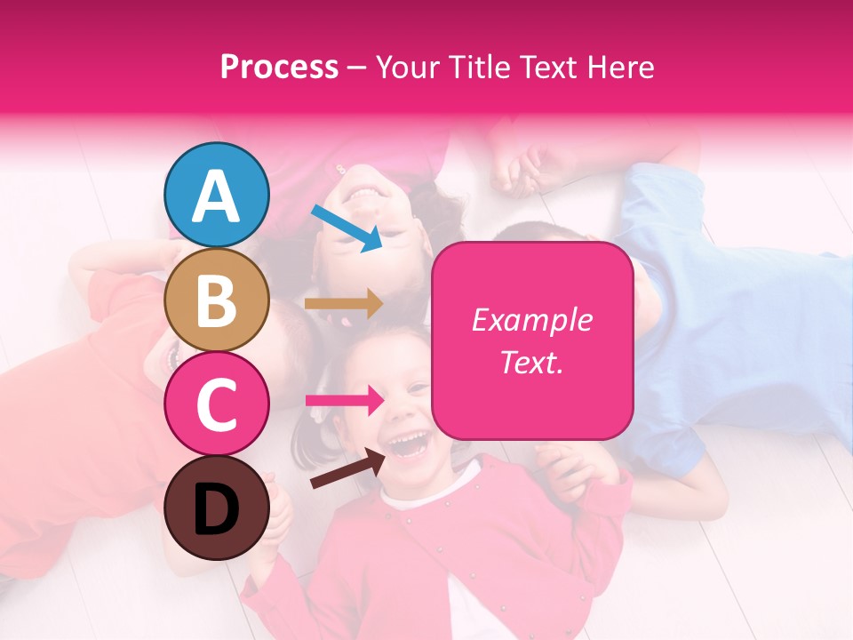 Multi Laughing Little PowerPoint Template