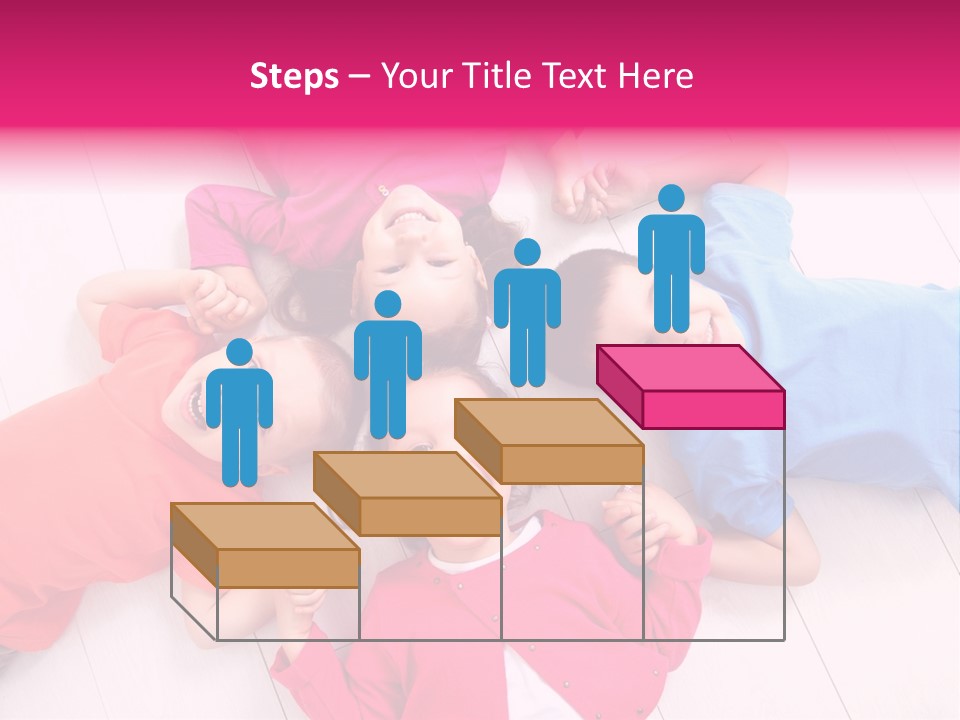 Multi Laughing Little PowerPoint Template