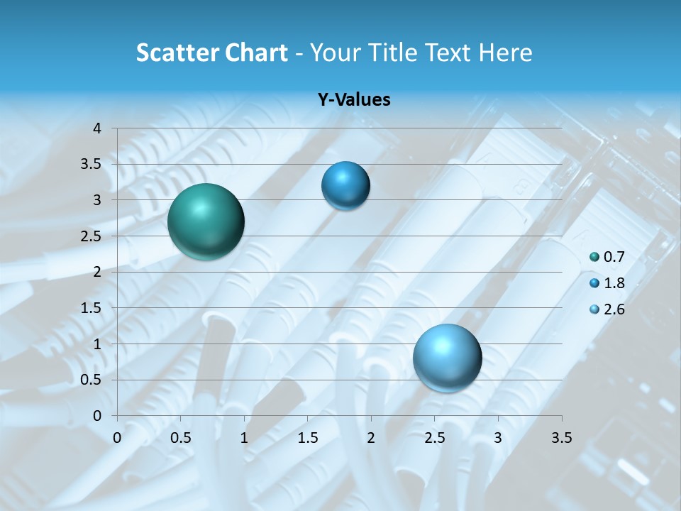 Computer Server Equipment PowerPoint Template
