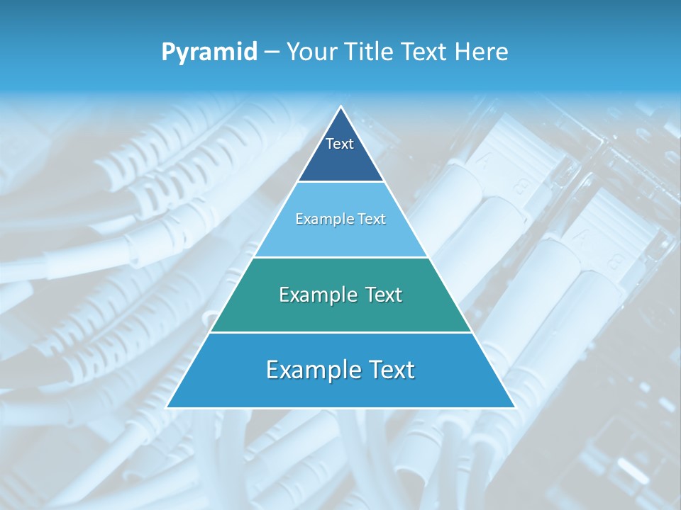 Computer Server Equipment PowerPoint Template