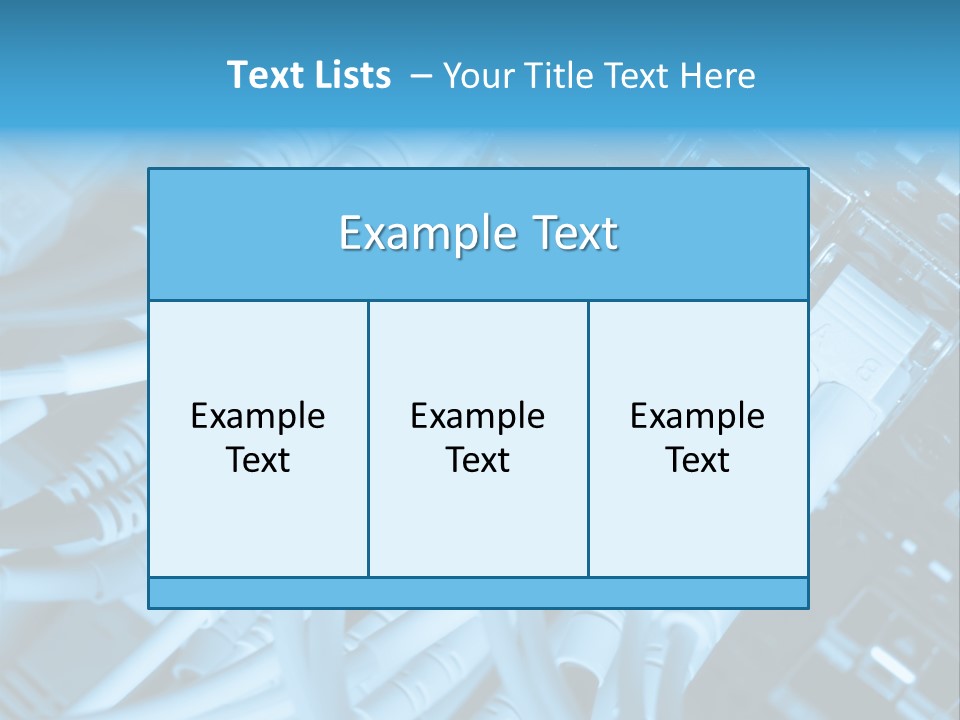 Computer Server Equipment PowerPoint Template