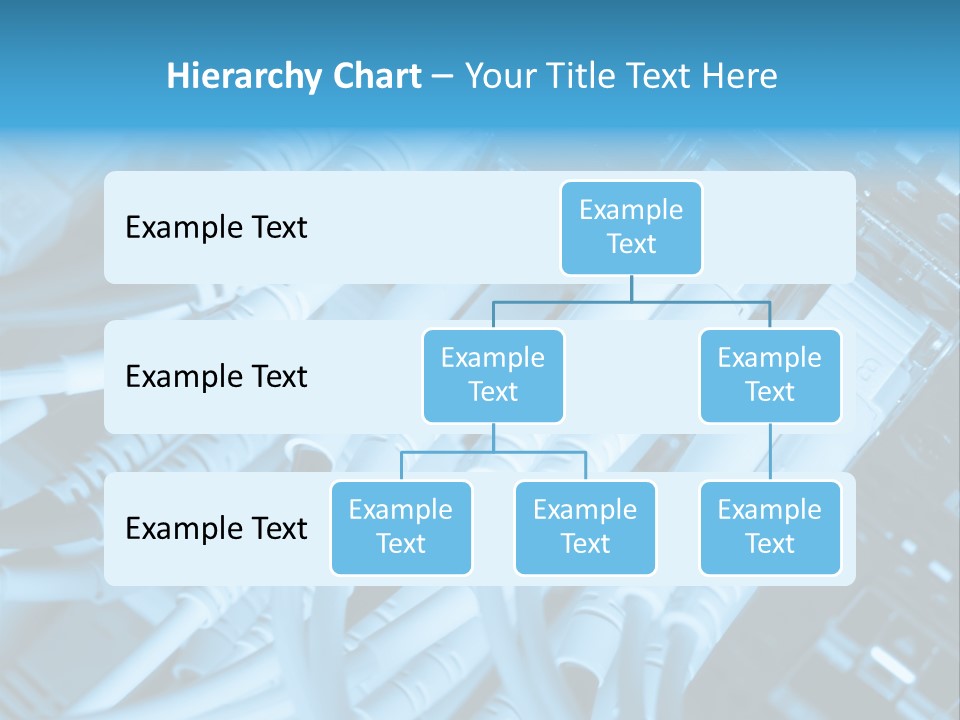 Computer Server Equipment PowerPoint Template