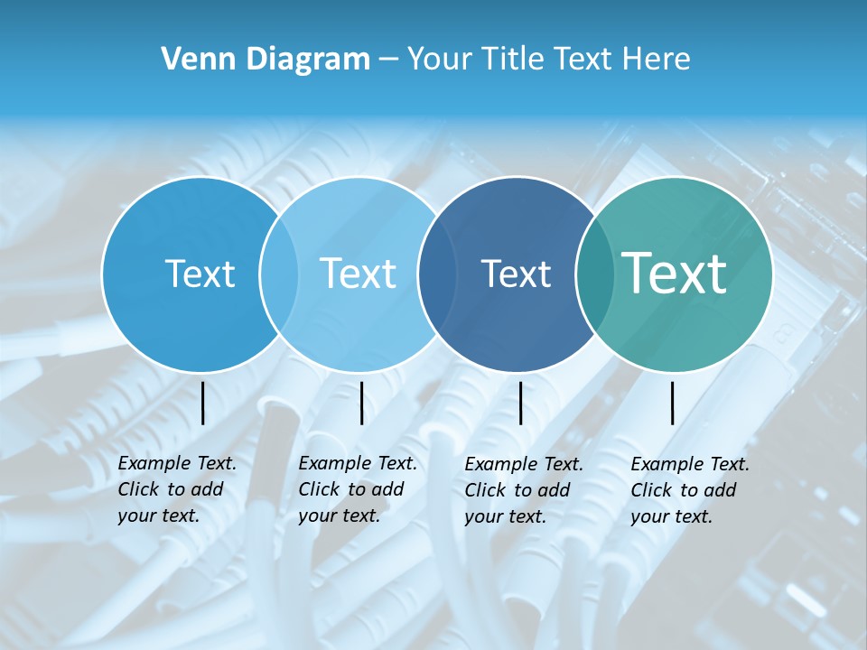 Computer Server Equipment PowerPoint Template